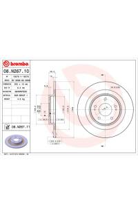 Disco freno brembo