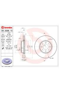 Disco freno brembo