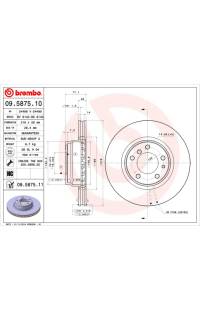Disco freno brembo