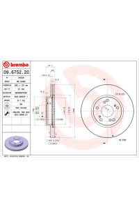 Disco freno brembo