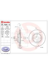 Disco freno brembo