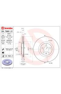 Disco freno brembo