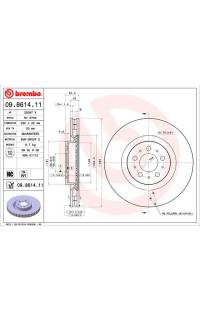 Disco freno brembo