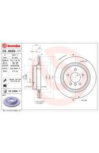 Disco freno brembo