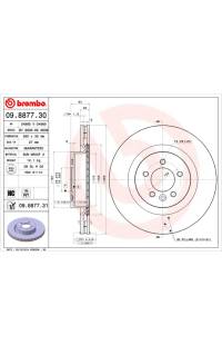 Disco freno brembo