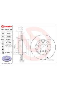 Disco freno brembo