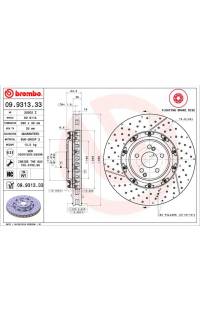 Disco freno brembo