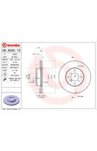 Disco freno brembo