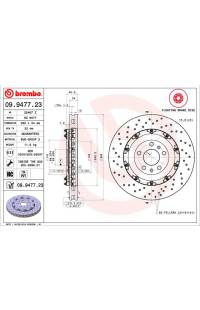 Disco freno brembo