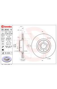 Disco freno brembo