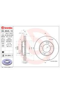 Disco freno brembo