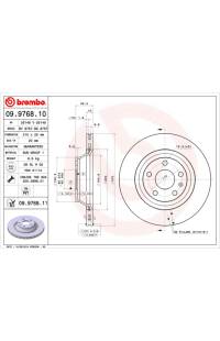 Disco freno brembo