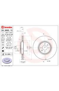 Disco freno brembo