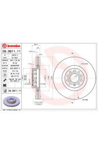 Disco freno brembo