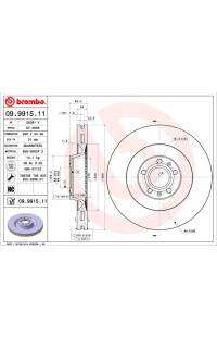 Disco freno brembo