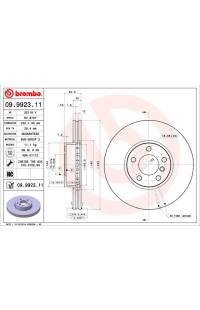 Disco freno brembo