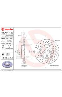 Disco freno brembo