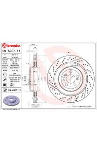 Disco freno brembo
