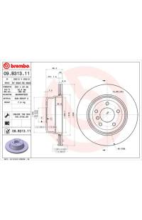 Disco freno brembo