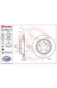 Disco freno brembo