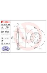 Disco freno brembo