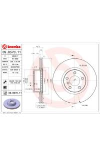Disco freno brembo