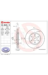 Disco freno brembo