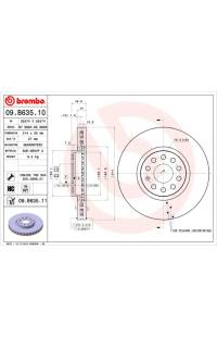 Disco freno brembo