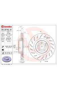 Disco freno brembo
