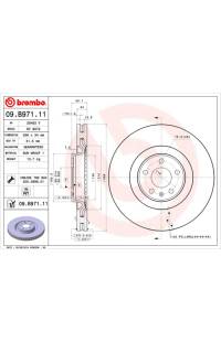 Disco freno brembo
