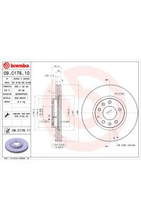 Disco freno brembo
