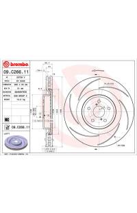 Disco freno brembo