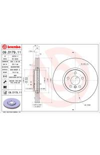 Disco freno brembo