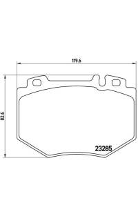 Set di pastiglie, freno a disco brembo