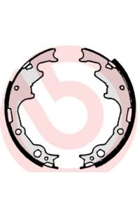 Ganascia del freno - set brembo