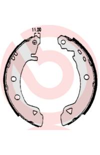 Ganascia del freno - set brembo