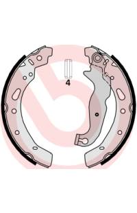 Ganascia del freno - set brembo