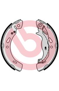 Ganascia del freno - set brembo