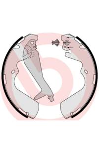 Ganascia del freno - set brembo