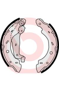 Ganascia del freno - set brembo