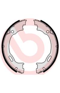 Ganascia del freno, freno di stazionamento - set brembo