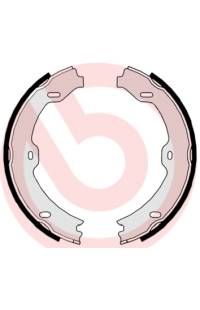 Ganascia del freno, freno di stazionamento - set brembo