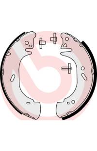 Ganascia del freno - set brembo