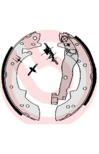 Ganascia del freno - set brembo