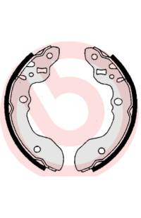 Ganascia del freno - set brembo