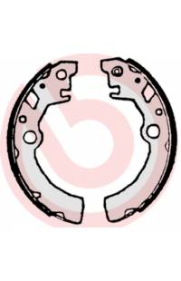 Ganascia del freno - set brembo