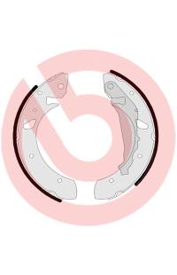 Ganascia del freno - set brembo