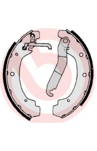 Ganascia del freno - set brembo