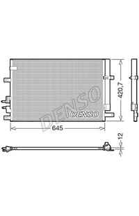 Condensatore, Climatizzatore DENSO
