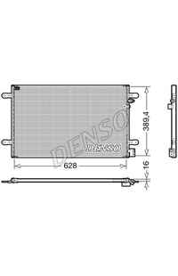 Condensatore, Climatizzatore DENSO 66-DCN02037